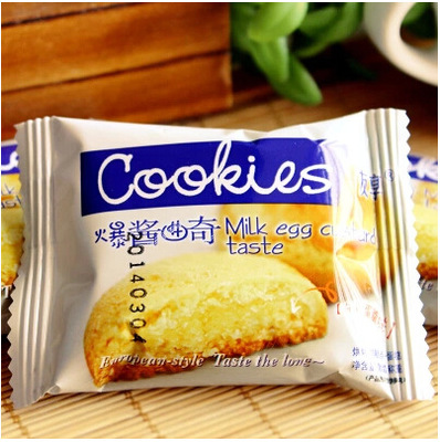 友享爆醬曲奇牛奶蛋羹味 三月爆品，獨立包裝，美味與便捷的融合